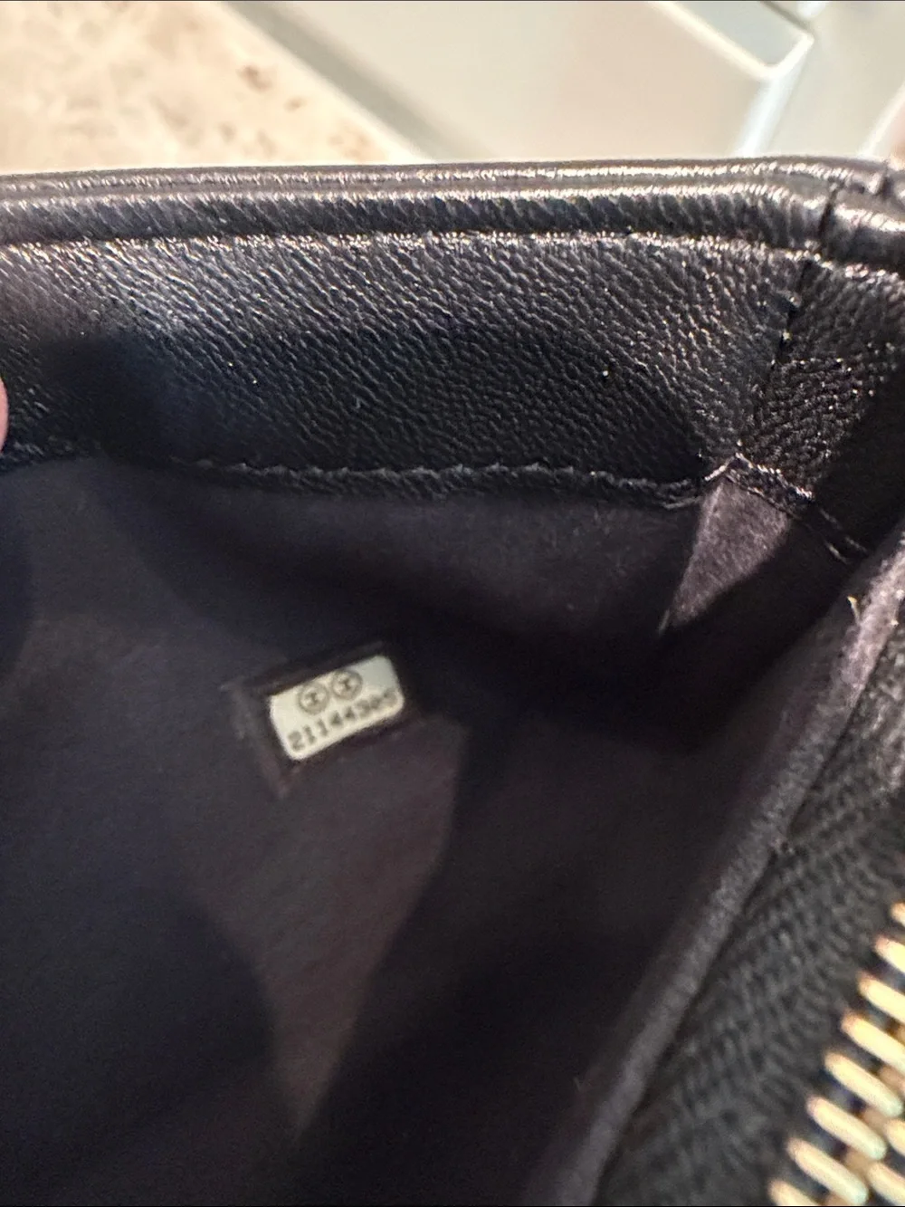 Chanel mini clutch